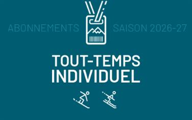 Image pour : ABONNEMENT TOUT TEMPS - SKI